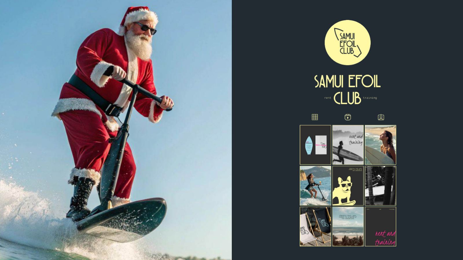Samui eFoil Club – Rebranding & Social Media Strategy gallery image 3